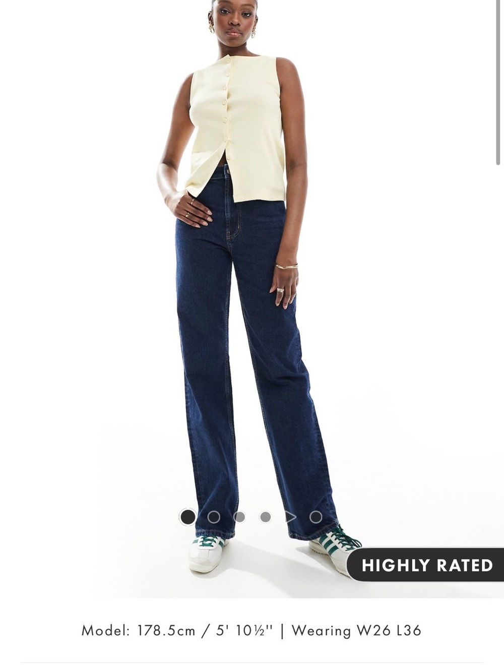 Tall Dark Blue Denim Jeans